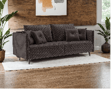 Диваны кровати прямые, Диван прямой Вашингтон тик-так (Бархат)