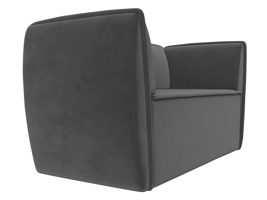 Дизайнерские диваны для гостиной, Прямой диван Бергамо 2-х местный, велюр