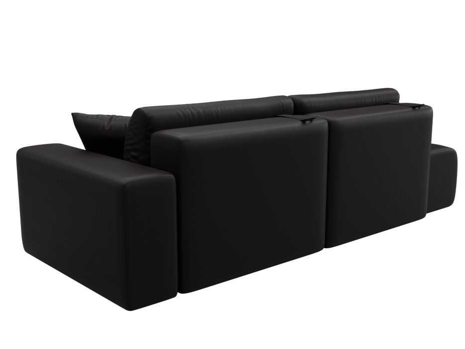 Диваны еврокнижки, Диван прямой Лига-036 НПБ Модерн подлокотник справа, экокожа GRIFON