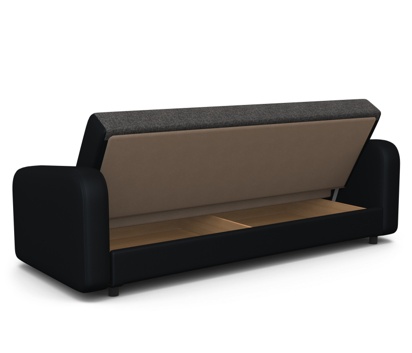 Диваны книжки, Диван-книжка Мелодия 120 экокожа и рогожка