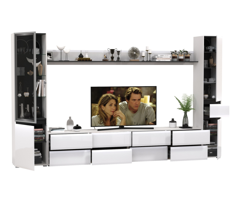 Стенки для гостиной, Стенка Сидней комплектация № 108