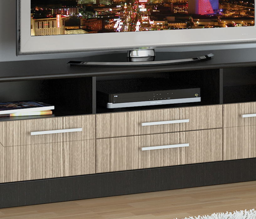 Стенки для гостиной, Лас-Вегас СВ-120 Стенка Светлая