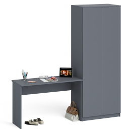 Письменный стол на 1200 и двудверный шкаф на 800 Мори