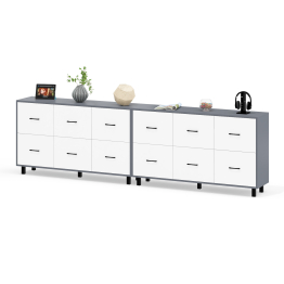 Два комода-тумбы с ящиками и на ножках РВК 127-1504