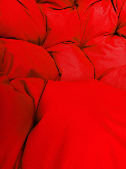 Кресла, Кресло ПАПАСАН с ротангом белое