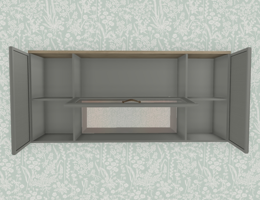 Настенные полки, Модульная система Карина Антресоль АН-1016