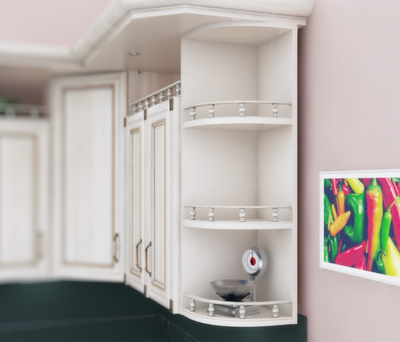 Лидеры продаж модульных кухонь, Кухонный гарнитур Регина (Дуб Ривер)