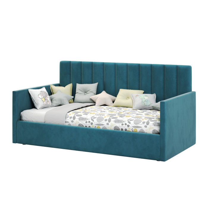 Кровати с мягким изголовьем, Кровать односпальная Меркурий-4 90*200