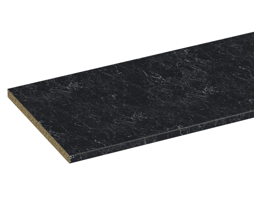 Столешницы, Столешница R5 38*2480*600 Черный Мрамор в упаковке