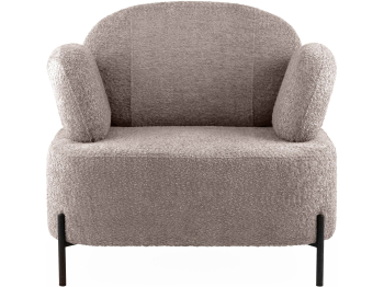 Кресло STOOL GROUP Кэнди с подлокотниками букле