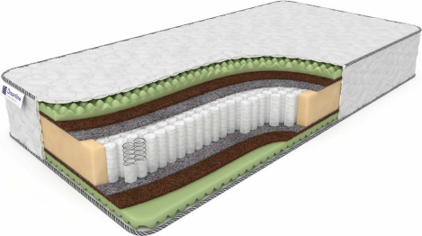 DreamLine / Матрас DreamLine Space Massage S1000 1400x1950