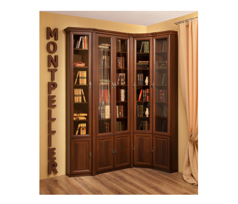 Закрытые, Шкаф для книг 10 MONTPELLIER