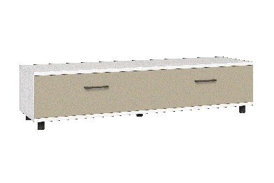 Модульная система Грейс Тумба ТБ-5072  Снежный Ясень