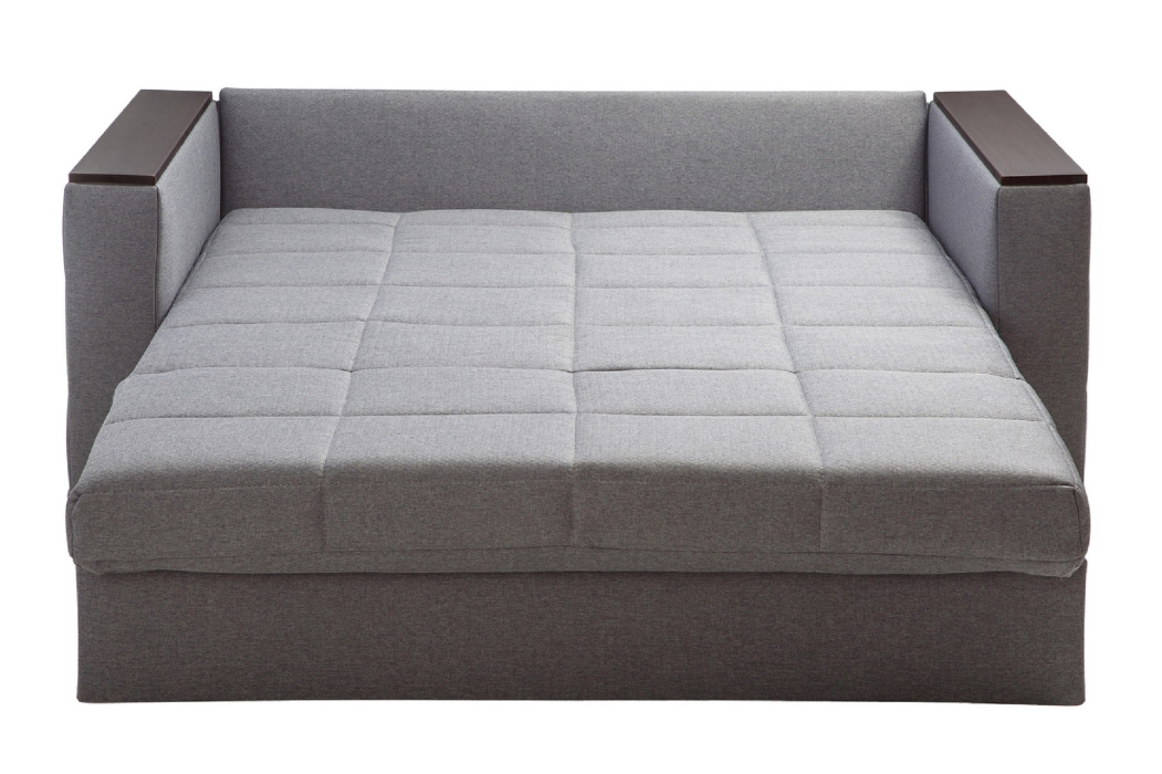 Диваны с ящиком для белья, Диван-кровать Аккордеон Классик 140 см Шерлок, рогожка