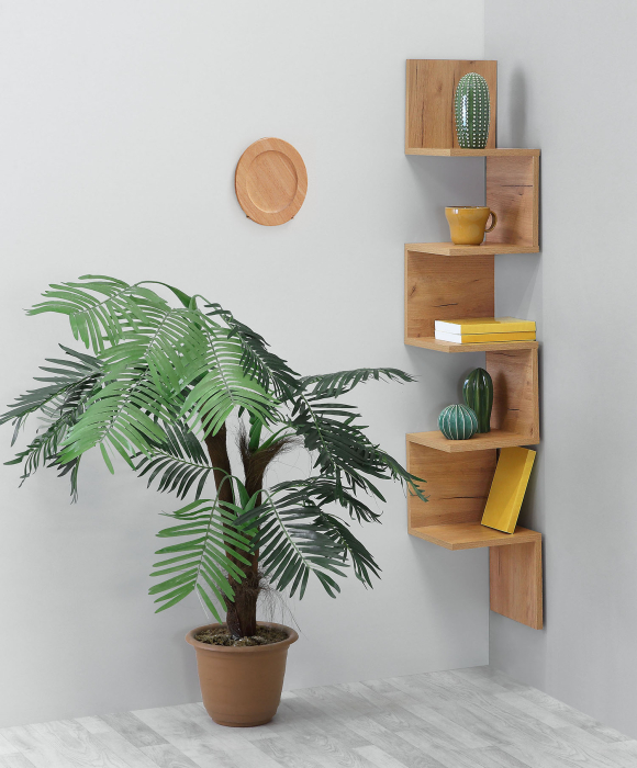 Настенные полки, Полка угловая