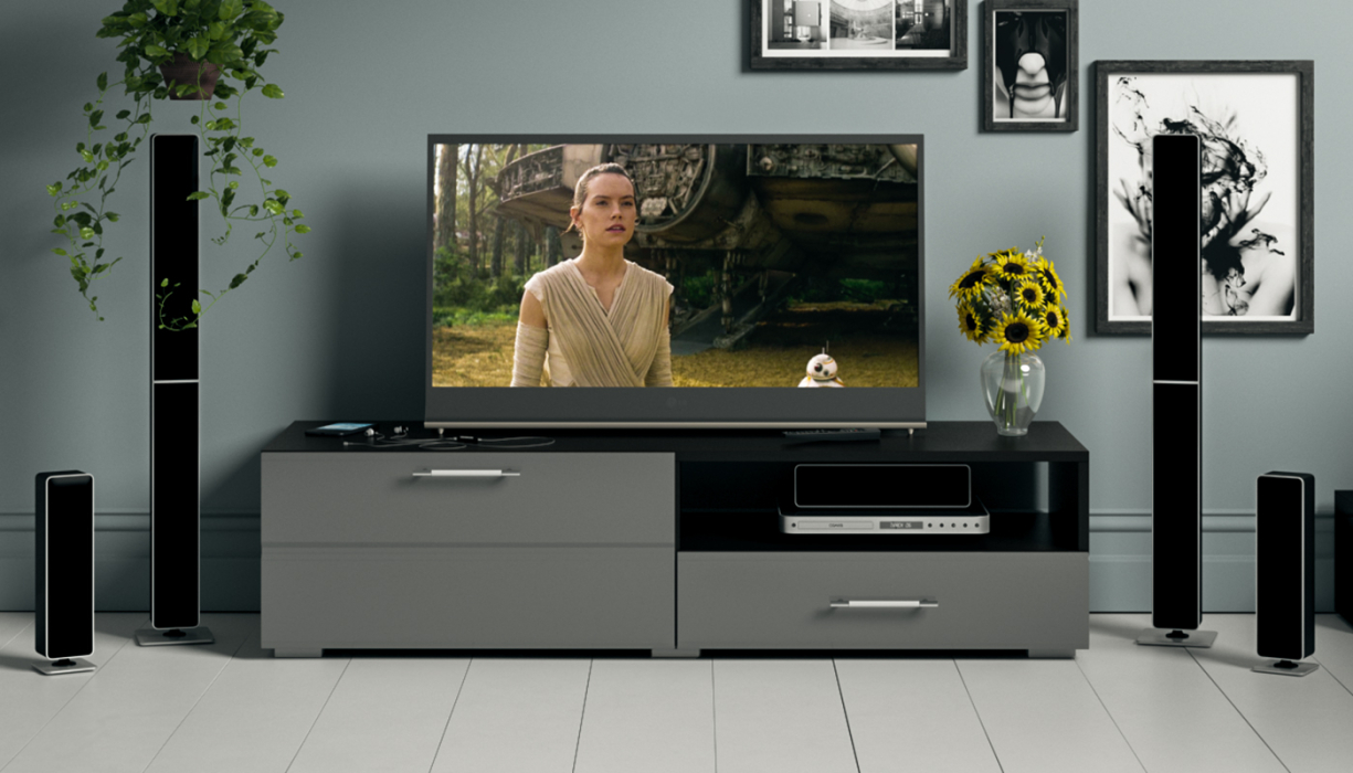 ТВ-тумбы, Тумба под ТВ СВК Ларго 1,4 Венге