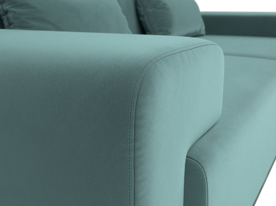 Диваны кровати со спальным местом, Прямой диван Мюнхен, велюр