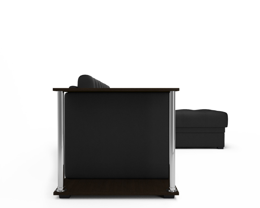 Диваны угловые в гостиную, Диван угловой Атланта (Экокожа)