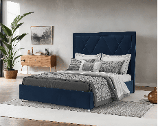 Мягкая кровать, Кровать Треви 160 см (Велюр)