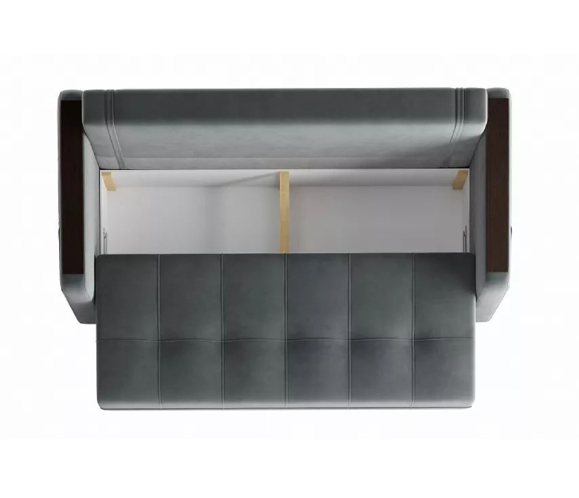 Диваны с ящиком для белья, Диван-кровать прямой Smart 3 Велюр