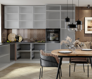 Кухонный гарнитур без столешницы Калипсо 3 м