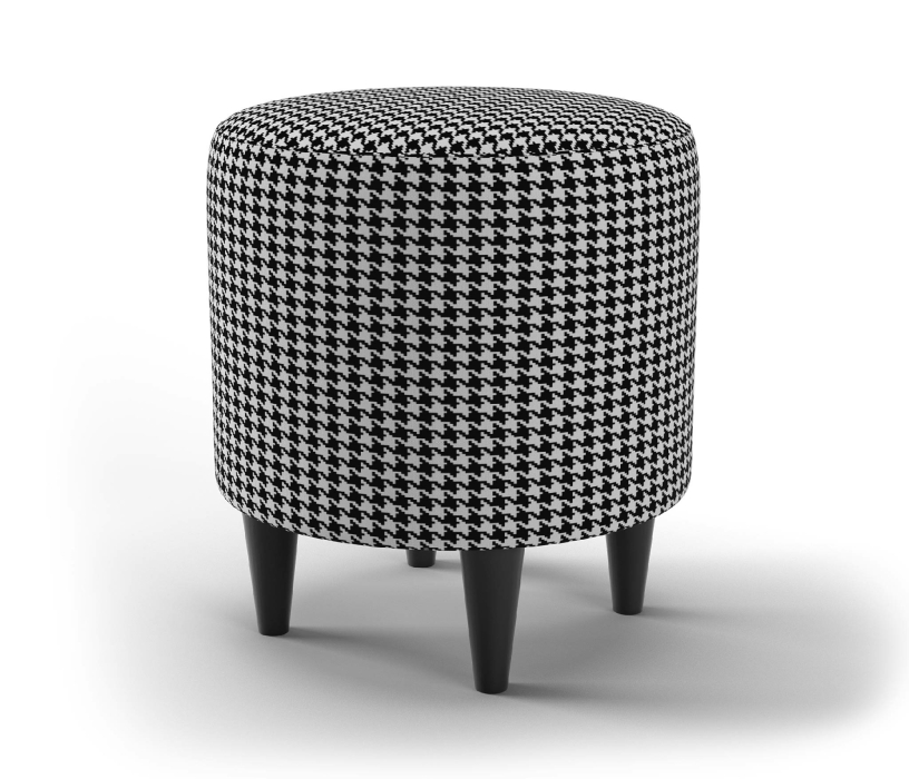 Банкетка мягкая, Пуф Нико на деревянных ножках, рогожка