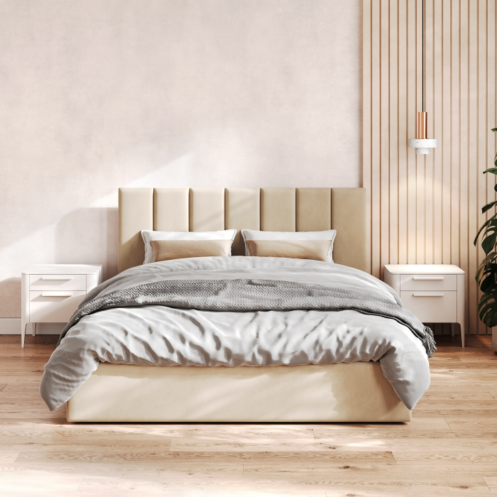 Мягкая кровать, Кровать с подъемным механизмом Венера-3 160х200