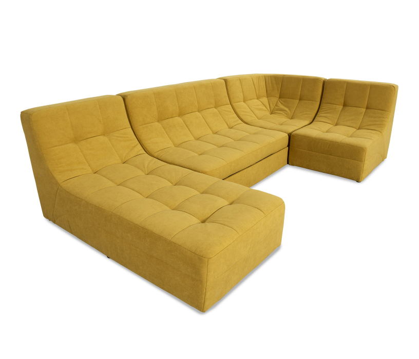 Диваны угловые в гостиную, Диван п-образный Палладиум 2