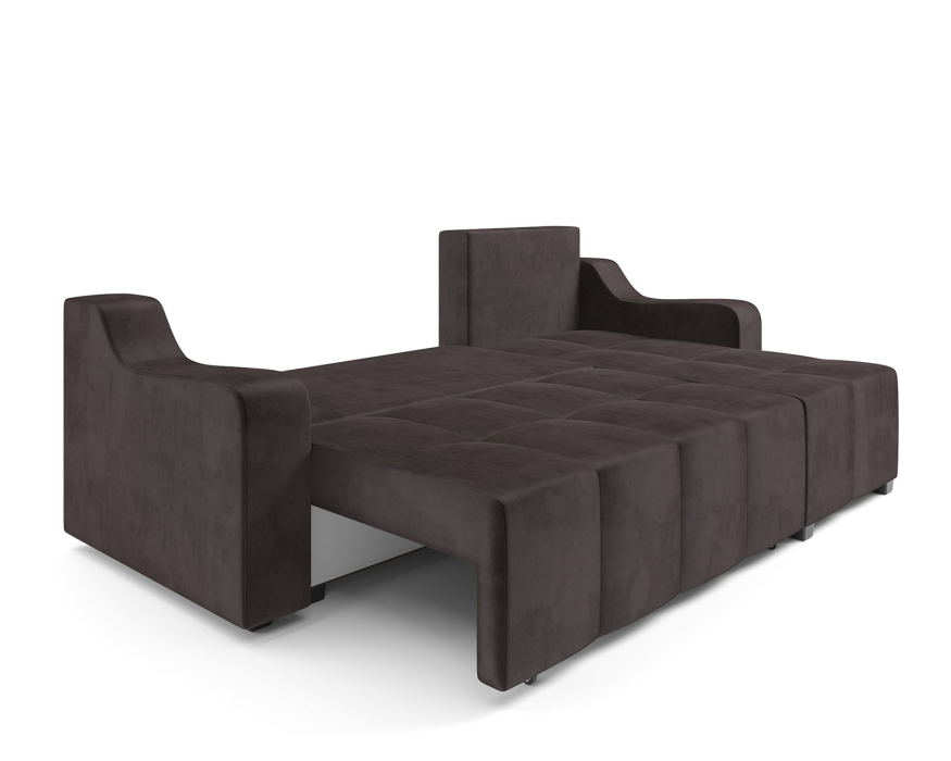 Диваны угловые в гостиную, Диван угловой Берн (Бархат)