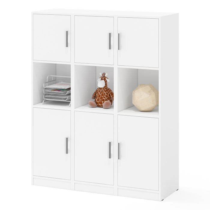 Шкафы двухстворчатые, Набор из трёх пеналов с нишей СК-9