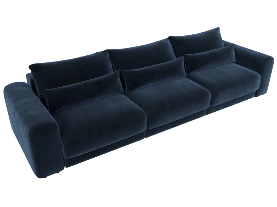 Диваны еврокнижки, Диван прямой Лига-056 НПБ Лонг, велюр TOWER