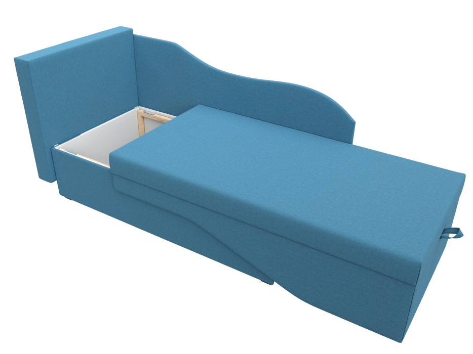 Кушетка диван, Кушетка Гармония левая, рогожка Амур