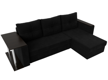 Угловой диван Атланта правый угол, микровельвет