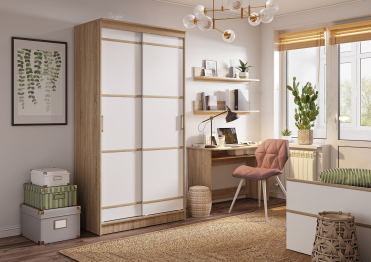 Шкаф-купе Сакура 114 см