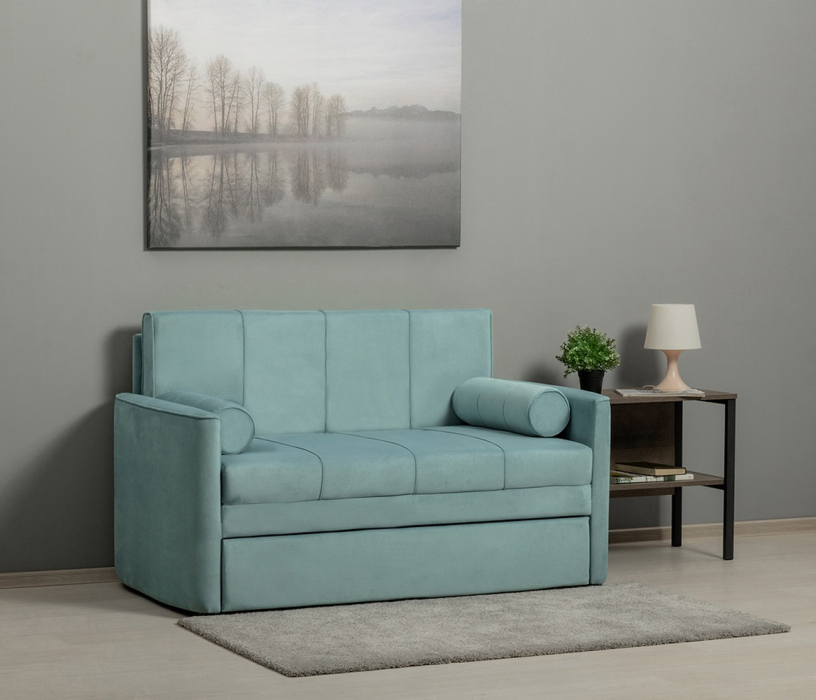 Диваны кровати со спальным местом, Диван Мелани, Велюр Киви