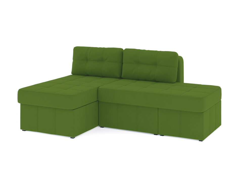 Диваны угловые в гостиную, Диван-кровать угловой Оливер Люкс еврокнижка-трансформер, велюр