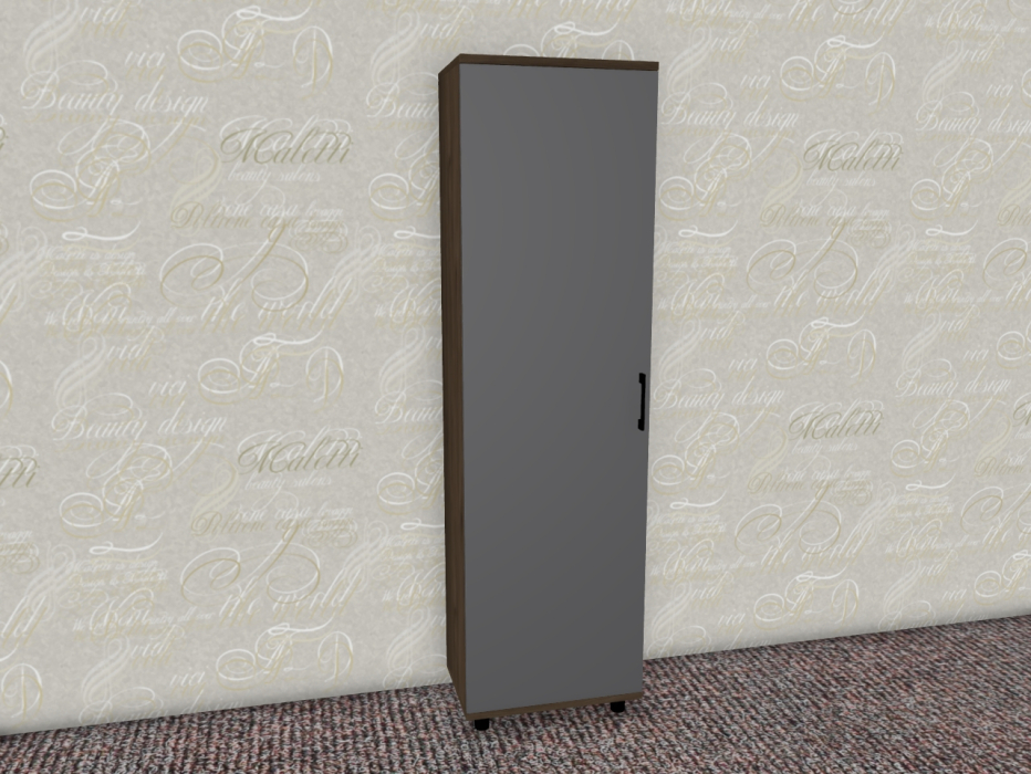 Шкафы распашные, Модульная система Грейс Шкаф ШК-5077  Гикори Джексон Темный