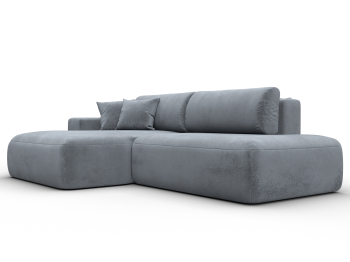 Диван угловой Лига-036 НПБ Модерн левый угол, велюр TOWER