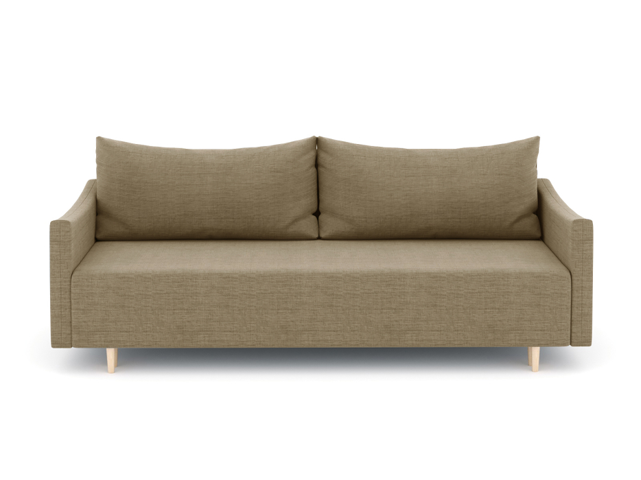 Диваны еврокнижки, Диван-кровать еврокнижка Смайл с подлокотниками, рогожка Люкс