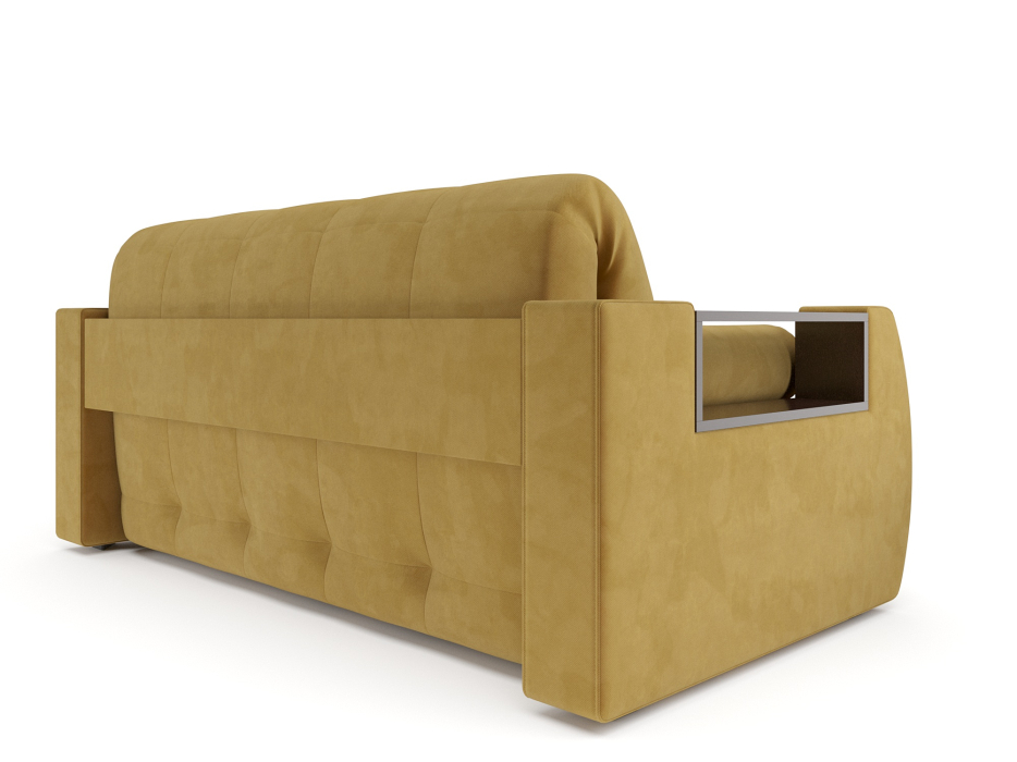 Диваны с ящиком для белья, Диван аккордеон Барон №3 ППУ 120х200 Велюр