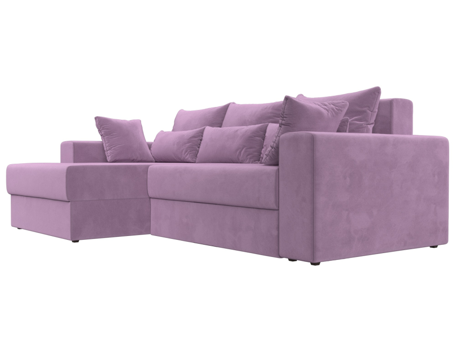 Офисные диваны, Угловой диван Майами левый угол, микровельвет