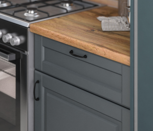 Кухонный гарнитур Регина 1,8м Серый матовый