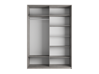 Шкаф-купе Прайм дуо Белый Глянец 2300 x 1200 x 570