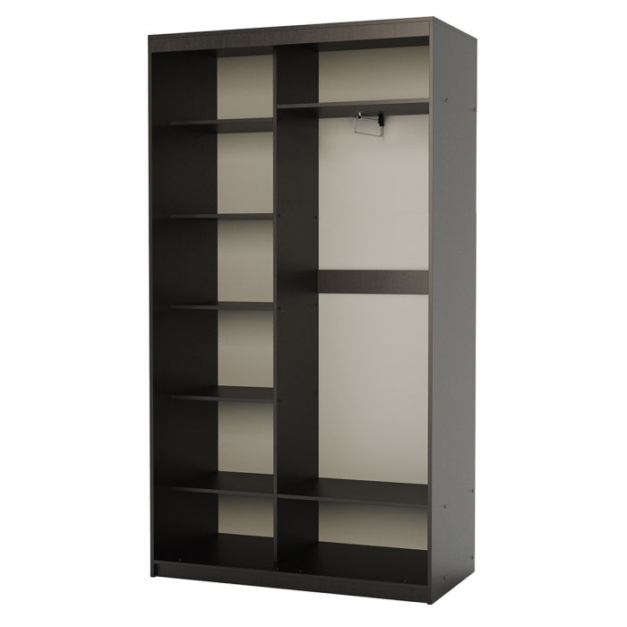 Шкафы-купе 2-х дверные, Шкаф-купе 2-х дверный Эконом 100х45х200