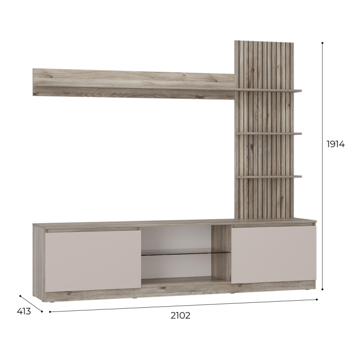 Стенки для гостиной, Стенка в гостиную Рио