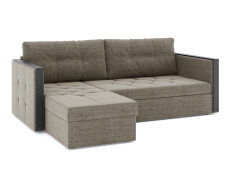 Диваны угловые в гостиную, Диван-кровать угловой Даймонд дельфин, рогожка Люкс