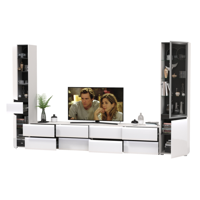 Стенки для гостиной, Мебель в гостиную корпусная Сидней № 135