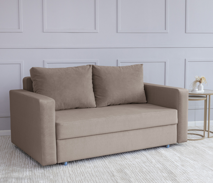 Диваны еврокнижки, Диван кровать прямой Купер 140, еврокнижка