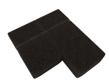 Диван угловой модульный Лига-060 НПБ угол универсальный, велюр BRUT