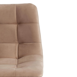 Стул барный Chilly, бежевый бархат